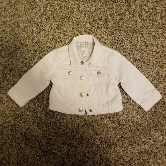 GAP Other - Baby Gap light pink denim jacket 6-12 months